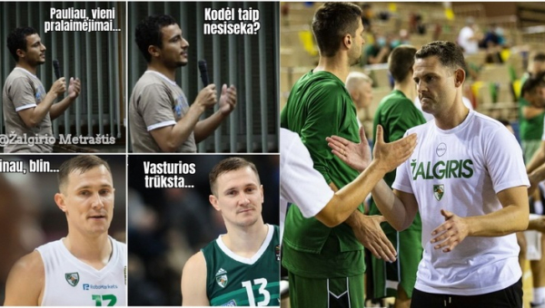 „Žalgirio“ fanai po pralaimėjimo: „Kol kas žaidimas yra gėdingas“ 